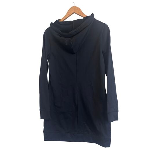 Fabletics Black Yukon Hoodie Sweater Dress Size Small - Picture 4 of 4